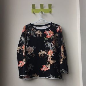 Floral pullover sweatshirt from Johnny Was